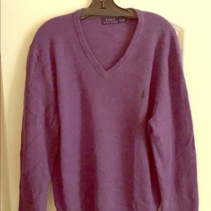 Men’s Polo Purple Sweater